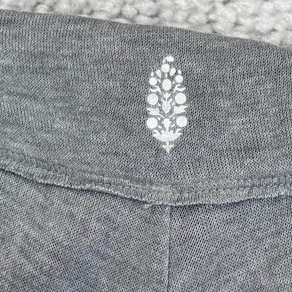 Free People Movement Sweet Flow Ruffle Pant Gray - Picture 7 of 11